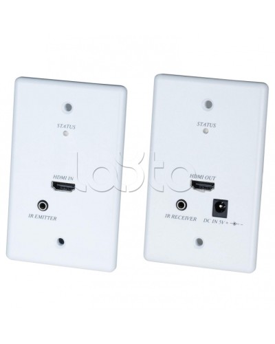Комплект передачи HDMI с обратным ИК-повторителем SC&T HW01 в Симферополе Видеоусилители, Модуляторы, Делители Pintop.ru