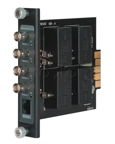 Приемник пассивный 4-х видеосигналов по витой паре, до 600 м SC&T TRP414VH в Симферополе Видеоусилители, Модуляторы, Делители Pintop.ru