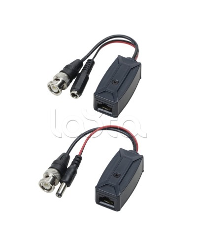 Комплект для передачи HDCVI/HDTVI/AHD видео и питания по витой паре SC&T TTP111HDP-LK в Симферополе Видеоусилители, Модуляторы, Делители Pintop.ru