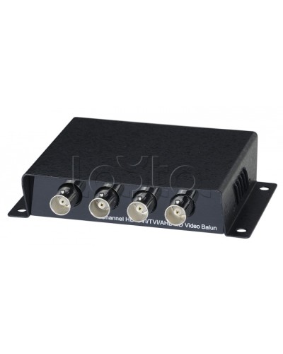Приемопередатчик пассивный 4-канальный, HDCVI/TVI/AHD, по витой паре SC&T TTP414HD в Симферополе Видеоусилители, Модуляторы, Делители Pintop.ru