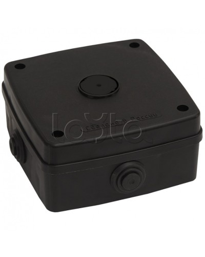 Монтажная коробка SLT МК-1 (черная) в Симферополе Оборудование для видеонаблюдения Pintop.ru