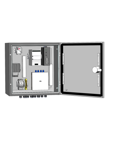 Узел коммутации всепогодный SpaceCam SC-Box-8GP-240-2G(A) в Симферополе Коммутаторы Pintop.ru