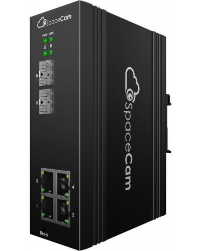 Управляемый PoE коммутатор SpaceCam SC-I-L2-4GP-120-2G (A) в Симферополе Коммутаторы Pintop.ru