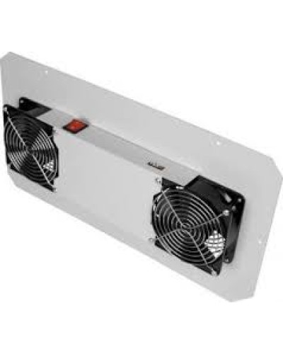 Блок вентиляторный TLK (TLK-FAN2-TERM-GY) для настенных шкафов серии TWC и TWA в Симферополе Вентиляторные модули Pintop.ru