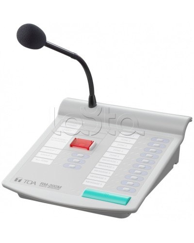 Панель микрофонная TOА RM-200M S в Симферополе Системы оповещения и трансляции TOA Pintop.ru