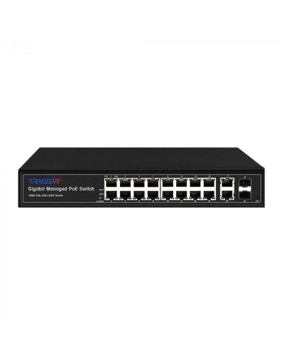 Управляемый коммутатор TRASSIR TR-NS24202S-300-16PoE v2 в Симферополе Коммутаторы Pintop.ru