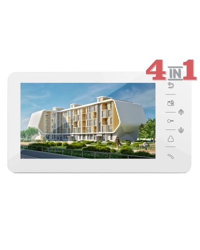 Монитор цветного видеодомофона Tantos Prime HD (White) в Симферополе Абонентские видеоустройства Pintop.ru