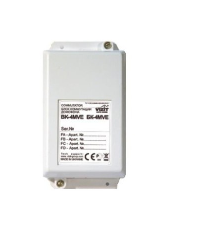 Блок коммутации домофонов Vizit БК-4MVE в Симферополе Блоки управления многоабонентные Pintop.ru