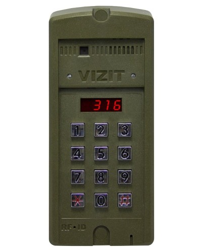 Блок вызова для совместной работы с БУД-302 Vizit БВД-316RCP в Симферополе Блоки вызова многоабонентные Pintop.ru