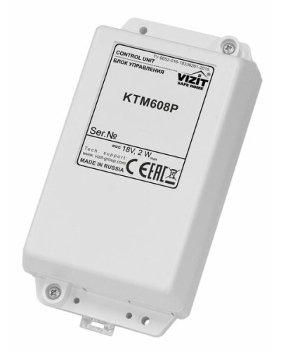 Блок управления контроллера ключей Vizit КТМ608Р в Симферополе Блоки управления многоабонентные Pintop.ru