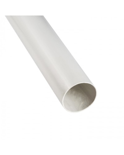 Труба ПНД гладкая тяжелая, цвет серый, диам 40мм (3м) Экопласт (23040-GR) в Симферополе Гладкая труба Pintop.ru