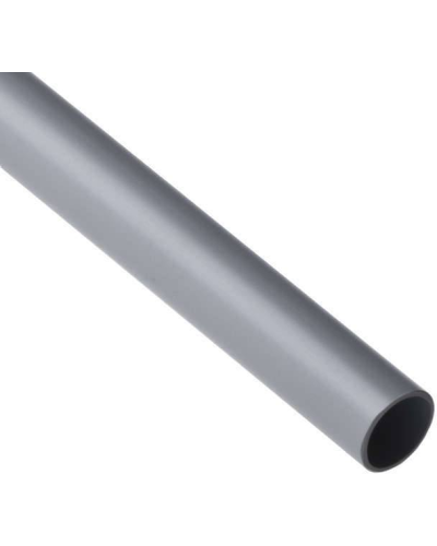 Труба ПВХ гладкая, 25мм/ внут. 22мм (3м), серый Экопласт 33025 в Симферополе Гладкая труба Pintop.ru