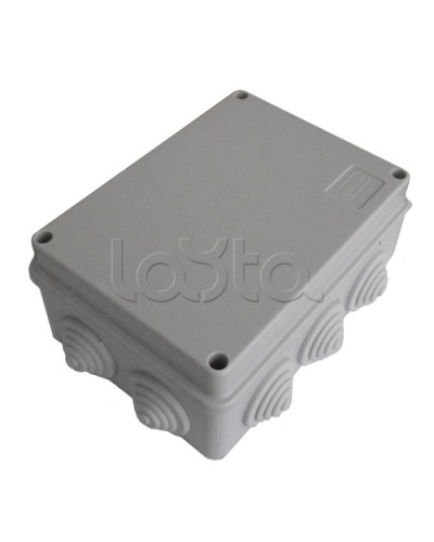 JBS150 Коробка огн E110, о/п 150х110х70, без галогена,10 вых,IP55,6P,(0,15-2,5мм2) серый Экопласт (43069HF-GR) в Симферополе Коробки (ОКЛ) Экопласт Pintop.ru