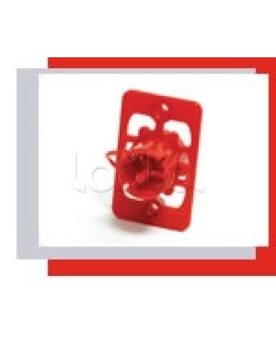 Втулка концевая для заливки в бетон 20/32мм (красный) Экопласт 44608 в Симферополе Крепежные изделия Pintop.ru