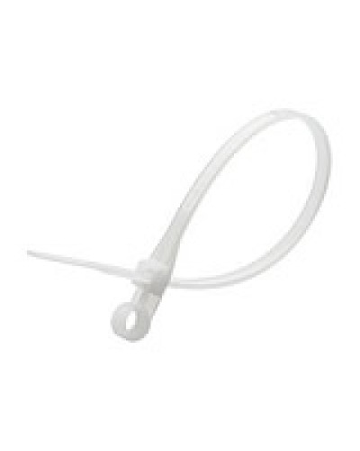 Хомут кабельный 3,5x110 мм с монтажным отверстием Экопласт 45109 в Симферополе Стяжки-хомуты Pintop.ru