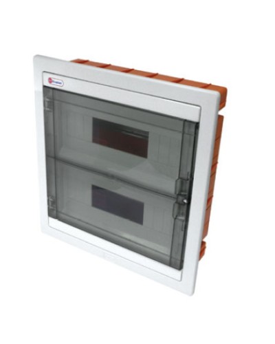 Щиток скрытой установки, 24 модулей, IP40 Экопласт 46024 в Симферополе Боксы для автоматов Pintop.ru