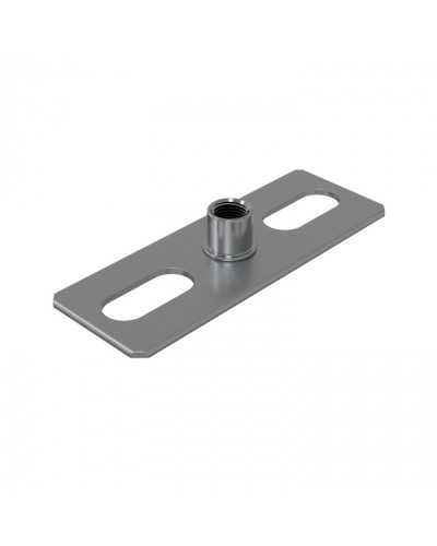 Пластина опорная с гайкой М8 (1уп=150шт) Экопласт (59920) в Симферополе Аксессуары для лотков Pintop.ru