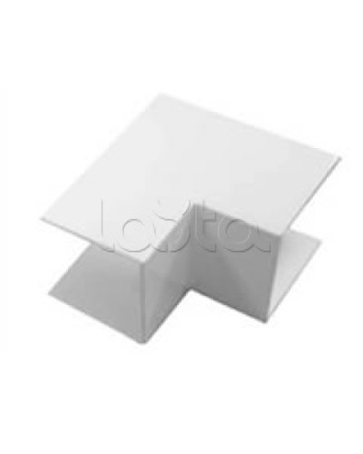 Угол внутренний для кабель-канала МЕХ, для сечения 40x40 Экопласт 72109 в Симферополе Аксессуары для кабель-канала Pintop.ru