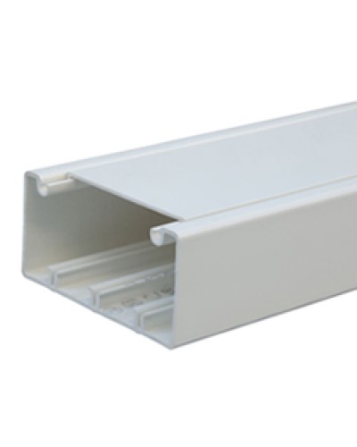 Короб с крышкой 150x55 (Крышка=80мм) Экопласт 76008 в Симферополе Кабель-канал Pintop.ru