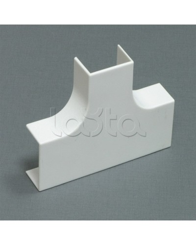 Тройник плавный стандарт TIA 60х40 мм Экопласт 76415R в Симферополе Аксессуары для кабель-канала Pintop.ru