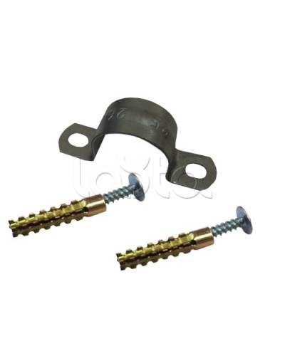 Дюбель-хомут клоп (двухлапковый) (25-26 мм) 100шт Гефест в Симферополе Крепеж: Дюбели, шурупы, саморезы Pintop.ru