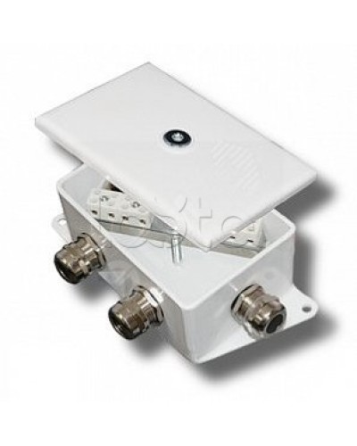 Коробка монтажная огнестойкая Гефест КМ-О (10к)-IP66-d, четыре ввода 120х80х68 в Симферополе Распределительные коробки Pintop.ru