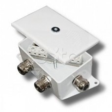 Коробка монтажная огнестойкая Гефест КМ-О (10к)-IP66-d, два ввода 120х80х68