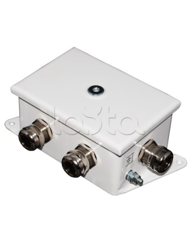 Коробка монтажная огнестойкая Гефест КМ-О (12к)-IP66-d, пять вводов 120х80х68 в Симферополе Распределительные коробки Pintop.ru