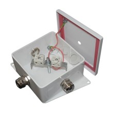 Коробка монтажная огнестойкая Гефест КМ-О (4к*10,0)-IP66-120х120, шесть вводов