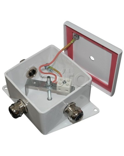 Коробка монтажная огнестойкая Гефест КМ-О (6к*6,0)-IP66 два ввода 100х100 в Симферополе Распределительные коробки Pintop.ru