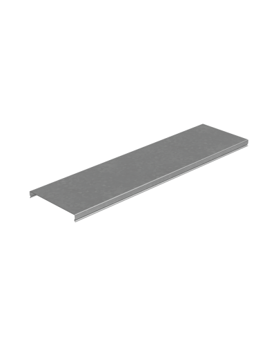 Крышка лотка 150х0,8 L3000 мм ПЛЮС HD85 КМ-профиль (KLplus150-0.8-3000 HD85) в Симферополе Аксессуары для лотков Pintop.ru