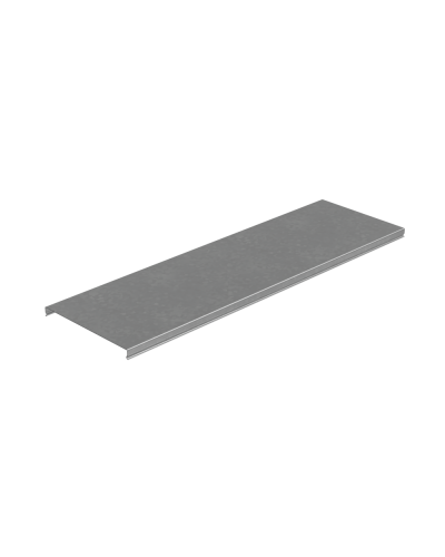 Крышка лотка 200х1,0 L2000 мм ПЛЮС INOX304 КМ-Профиль (KLplus200-1.0-2000 INOX304) в Симферополе Аксессуары для лотков Pintop.ru