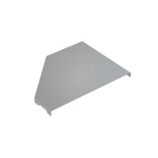 Крышка переходника правого 50-100 мм КМ-Профиль (KPD50-100-R)