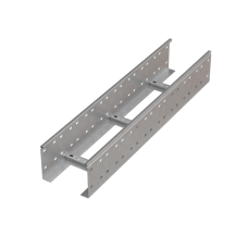 Лоток лестничный 150х400х2,0 L2500 мм N КМ-профиль (LL150-400-2.0-2500 N)