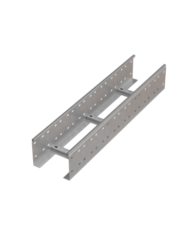 Лоток лестничный 150х800х1,2 L4500 мм HD N КМ-профиль (LL150-800-1.2-4500 HD N) в Симферополе Кабельные лотки Pintop.ru