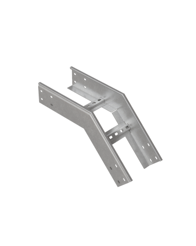 Угол лестничный вертикальный внешний 45 гр. 100х200х2,0 мм HD85 N КМ-профиль (LVL45-100-200-2.0 HD85 N) в Симферополе Аксессуары для лотков Pintop.ru