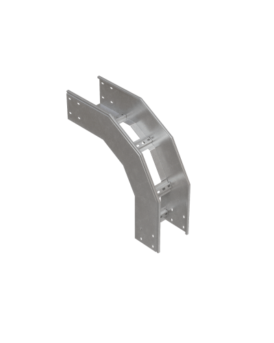 Угол лестничный вертикальный внешний 90 гр. 150х600х1,2 мм HD N КМ-профиль (LVL90-150-600-1.2 HD N) в Симферополе Аксессуары для лотков Pintop.ru