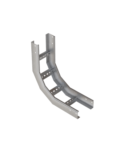 Угол лестничный вертикальный внутренний 90 гр. 80х300х1,2 мм INOX304 N КМ-Профиль (LNL90-80-300-1.2 INOX304 N) в Симферополе Аксессуары для лотков Pintop.ru