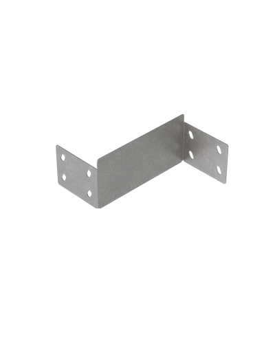 Переходник лестничный универсальный 100х400 s:1,2 мм N КМ-профиль (LPD3-400 N) в Симферополе Аксессуары для лотков Pintop.ru