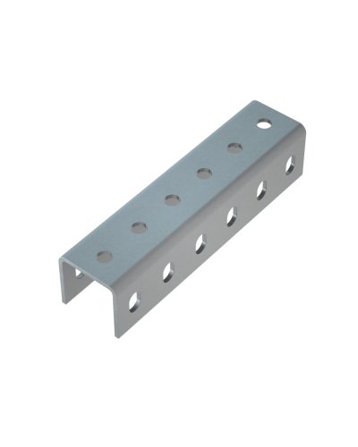 Соединитель усиленного швеллера 50х50х4,0 мм КМ-Профиль (SLPU50-50) в Симферополе Аксессуары для лотков Pintop.ru