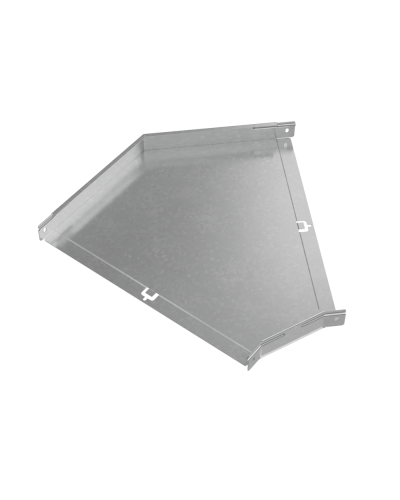 Угол горизонтальный 45 гр. 50х500 мм ПЛЮС HD85 КМ-профиль (GLplus45-50-500 HD85) в Симферополе Аксессуары для лотков Pintop.ru