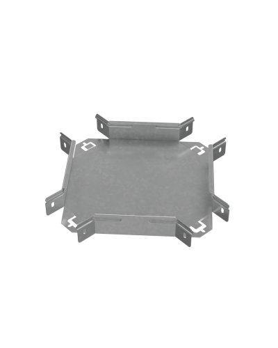 Х-разветвитель 50х100 мм ПЛЮС HD85 КМ-профиль (XDplus50-100 HD85) в Симферополе Аксессуары для лотков Pintop.ru