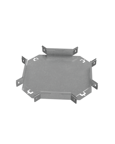 Х-разветвитель 50х150 мм ПЛЮС HD85 КМ-профиль (XDplus50-150 HD85) в Симферополе Аксессуары для лотков Pintop.ru