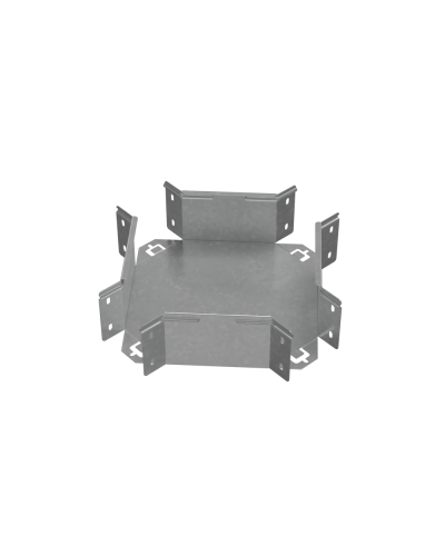 Х-разветвитель 100х100 мм ПЛЮС HD85 КМ-профиль (XDplus100-100 HD85) в Симферополе Аксессуары для лотков Pintop.ru