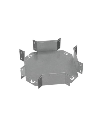 Х-разветвитель 100х150 мм ПЛЮС HD85 КМ-профиль (XDplus100-150 HD85) в Симферополе Аксессуары для лотков Pintop.ru