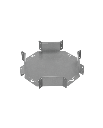 Х-разветвитель 100х200 мм ПЛЮС HD85 КМ-профиль (XDplus100-200 HD85) в Симферополе Аксессуары для лотков Pintop.ru