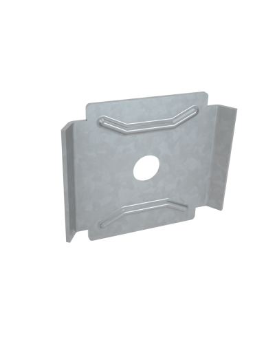 Фиксатор площадка INOX304 КМ-Профиль (FP INOX304) в Симферополе Аксессуары для лотков Pintop.ru