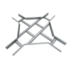 Х-разветвитель лестничный 100х150х1,2 мм HD85 КМ-профиль (LXD100-150-1.2 HD85)