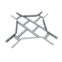 Х-разветвитель лестничный 100х200х1,5 мм "Быстрый монтаж" HD КМ-Профиль (LXDS100-200-1.5 HD)