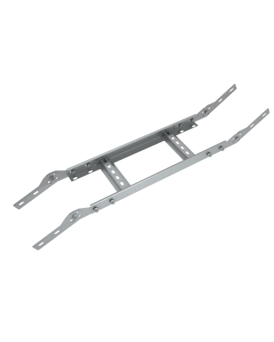 Вертикальный шарнирный угол 80х600х1,2 мм Быстрый монтаж КМ-Профиль (LSHLS80-600-1.2) в Симферополе Аксессуары для лотков Pintop.ru